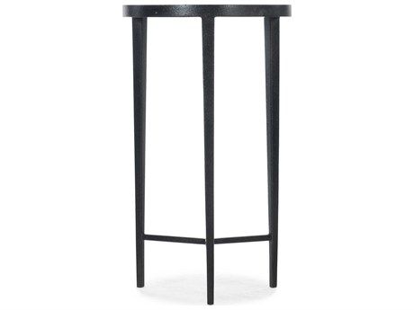 Hooker Furniture Commerce And Market Round Metal Black End Table