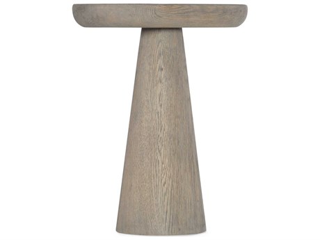 Hooker Furniture Commerce And Market Oval Wood Light Natural End Table