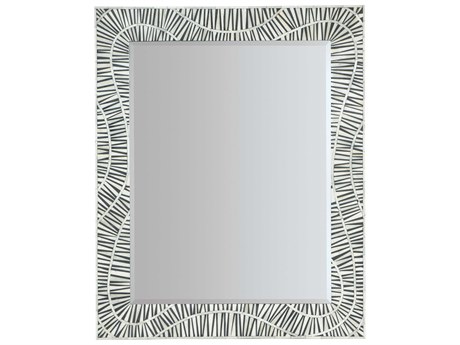 Hooker Furniture Commerce and Market Tiger Tooth Vertical Wall Mirror