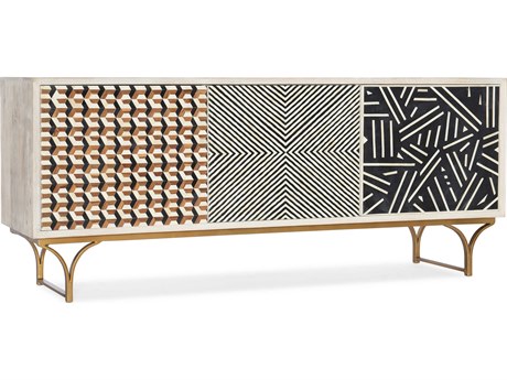 Luxecor Heritage Jaiden 72" Mango Wood White Washed Natural Media Console