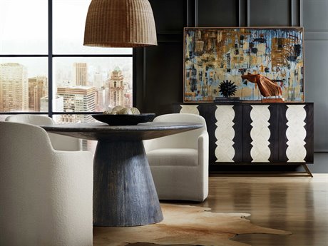 Hooker Furniture Commerce And Market Mango Wood Dining Room Set