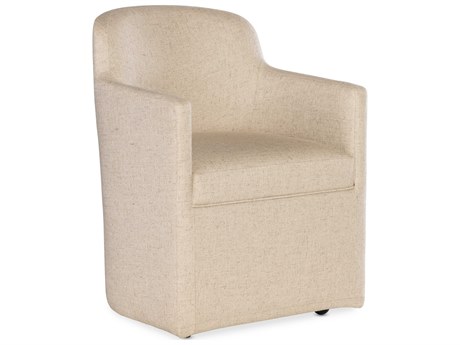 Hooker Furniture Commerce And Market Beige Upholstered Arm Dining Chair