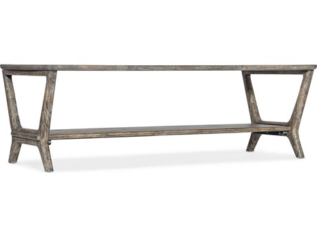 Hooker Furniture Commerce And Market Brandon Rectangular Wood Cocktail Table