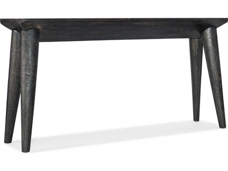 Hooker Furniture Commerce And Market Arness Rectangular Wood Black Console Table