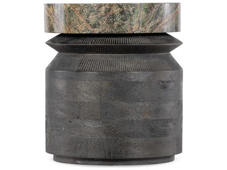 Hooker Furniture Commerce And Market Round Marble End Table