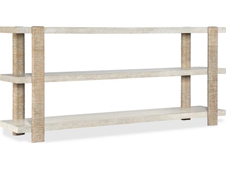 Hooker Furniture Commerce And Market Rectangular Light Wood Console Table