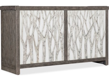 Hooker Furniture Commerce And Market Aspen Grove Dark Wood Brown Oak Accent Chest