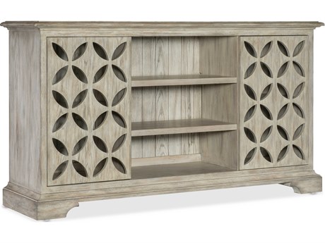 Hooker Furniture Commerce And Market Underhill 68" Oak Wood Light Entertainment Console