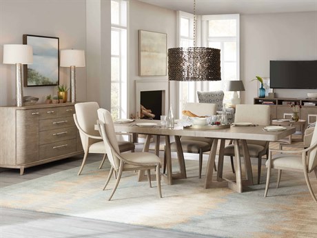 Hooker Furniture Affinity Rubberwood Dining Room Set