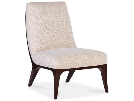 Hooker Furniture Bella Slipper Beige Fabric Accent Chair