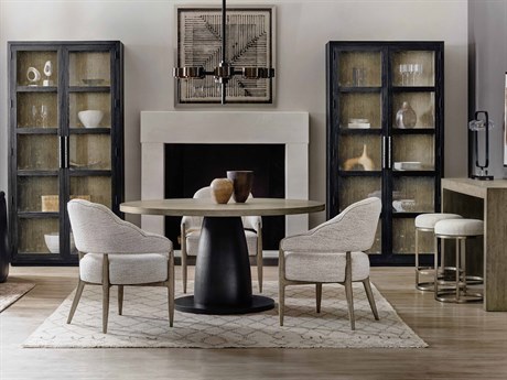 Hooker Furniture Linville Falls Oak Wood Dining Room Set