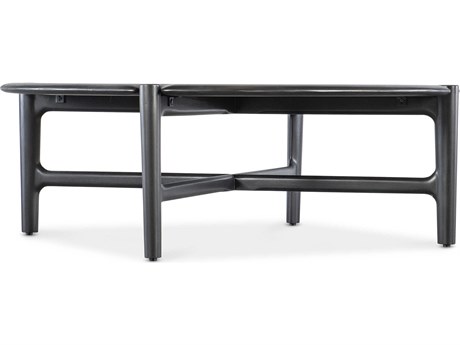Hooker Furniture Harlow Round Wood Black Coffee Table