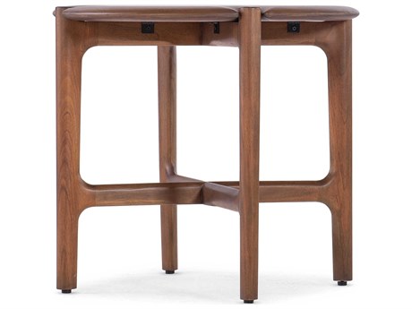 Hooker Furniture Harlow Round Wood Chestnut End Table