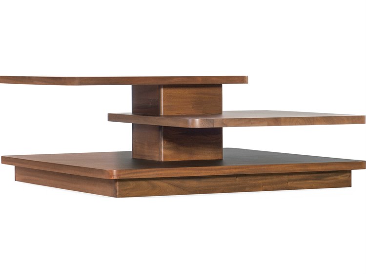 Photos - Coffee Table Hooker Furniture Burrow Square Wood Chestnut  M07-80110-85