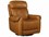 Hooker Furniture Steffen Sterling Swivel Power 35" Pesaro Clay Brown Leather Upholstered Recliner with Headrest  HOORC600PHSZ080