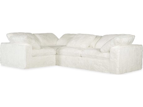 Hooker Furniture Ss Barefoot White Upholstered Sectional Sofa