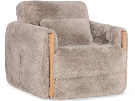 Hooker Furniture Ss Meridian Swivel Gray Accent Chair