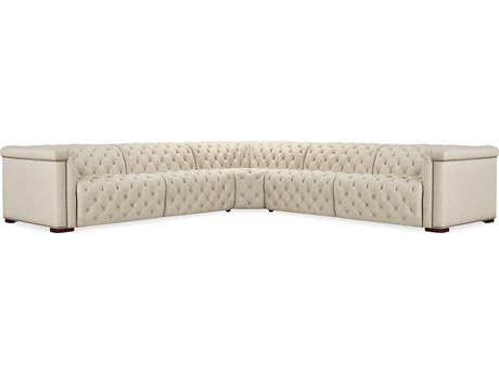Hooker Furniture Ss Beige Upholstered Sectional Sofa
