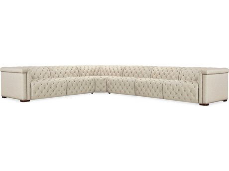 Hooker Furniture Ss Beige Upholstered Sectional Sofa