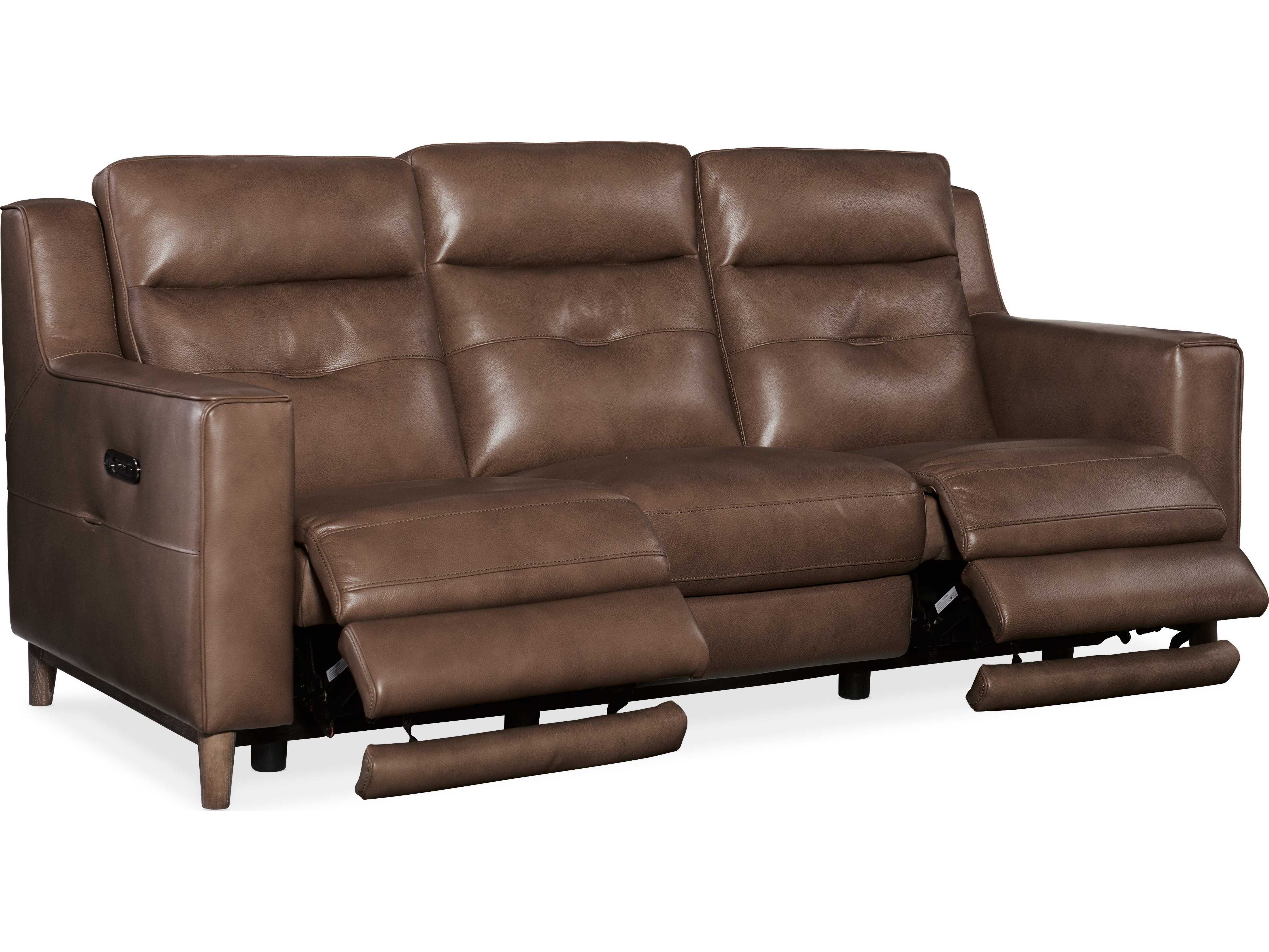 Hooker Furniture Berkshire Portobello / Medium Wood Lachlan Sofa with ...