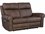 Hooker Furniture Duncan Power 66" Kalahari Camel Brown Leather Upholstered Loveseat with Headrest & Lumbar  HOOSS635PHZL2082