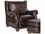 Hooker Furniture William 41" Gray Leather Club Chair  HOOSS70701094