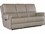 Hooker Furniture Wheeler Power 83" Seville Timber Brown Leather Upholstered Sofa with Headrest  HOOSS762PHZ3085