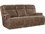 Hooker Furniture Somers Power 79" Dark Taupe Gray Leather Upholstered Sofa with Headrest  HOOSS718PHZ3090