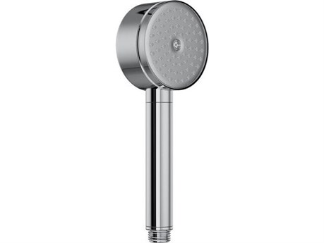 Rohl Polished Nickel Single Function Straight Handshower With Easy Clean Anti-Cal Spray Pattern