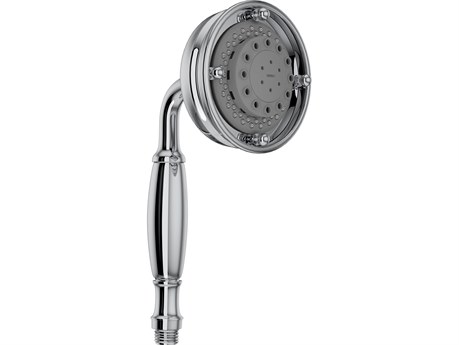 Rohl Polished Chrome Three Function Five Jet Straight Classic Handshower