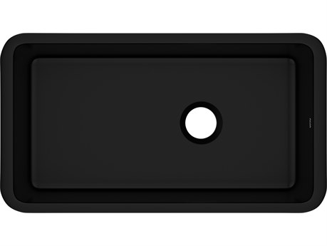 Rohl Allia Matte Black 34.5" Sink