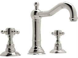 Rohl Viaggio Polished Nickel C-Spout Widespread Lavatory