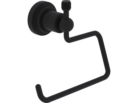 Rohl Campo Bath Wall Mounted Hook Or Open Single Toilet Paper Tp Holder In Matte Black