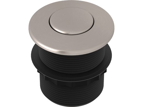 Rohl Air Activated Switch Button Only For Waste Disposal In Satin Nickel