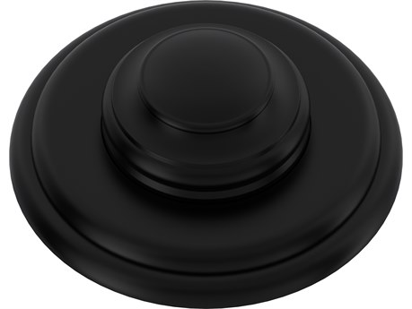 Rohl Air Activated Switch Button Only With Rohl Branding For Waste Disposal In Matte Black