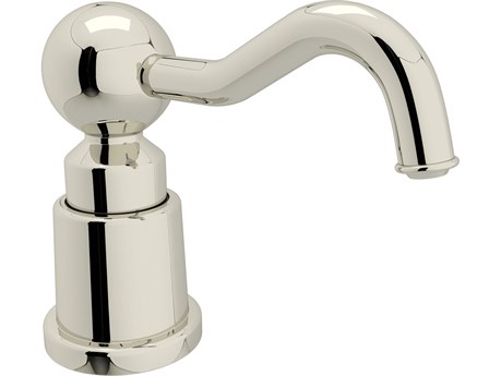 Rohl Soap/Lotion Dispenser And One Touch System In Polished Nickel