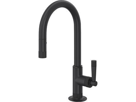 Rohl Graceline Single Hole Faucet In Matte Black