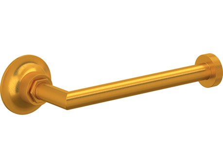 Rohl Graceline Wall Mounted Towel Ring In Satin Gold