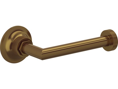 Rohl Graceline Wall Mounted Toilet Paper Holder In French Brass