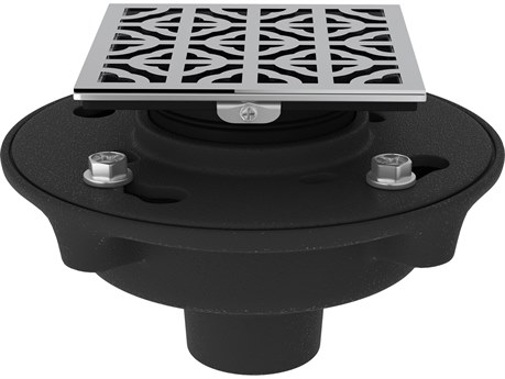 Rohl Decorative Shower Drain Petal Complete Cast Iron Drain Assembly