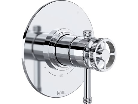 Rohl Campo Polished Chrome 1/2" Therm  and  Pressure Balance Trim with 5 Functions
