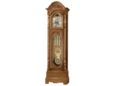 Howard Miller Schultz Golden Oak Floor Clock