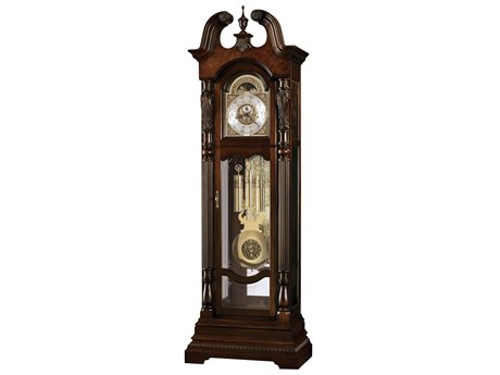 Howard Miller Lindsey Cherry Bordeaux Clock