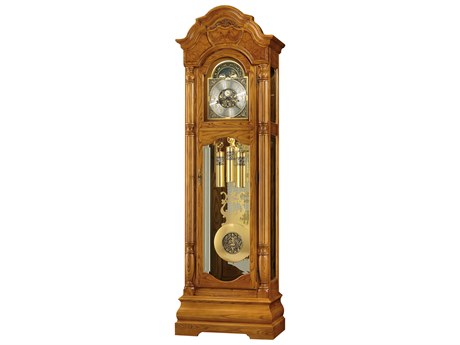 Howard Miller Scarborough Legacy Oak Floor Clock