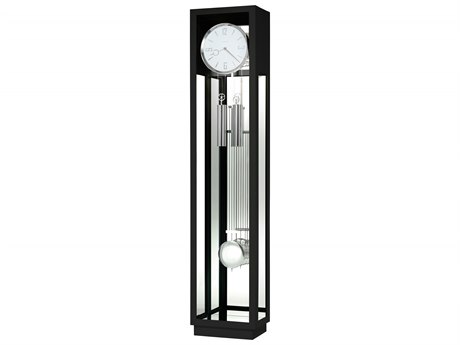 Howard Miller Whitelock Ii Gloss Black Clock
