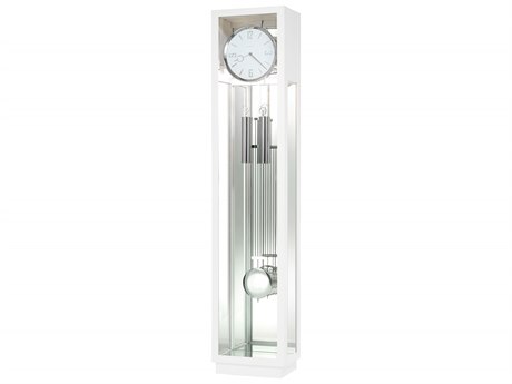 Howard Miller Whitelock Gloss White Clock