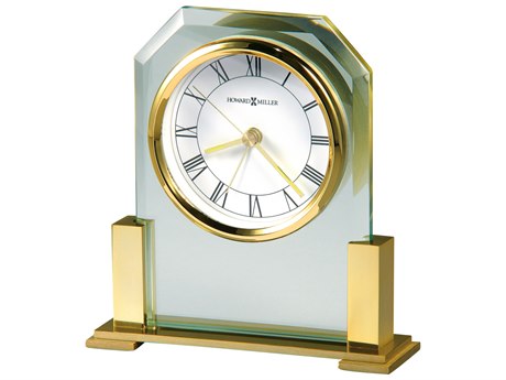 Howard Miller Paramount Polished Brass Clock