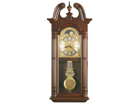 Howard Miller Maxwell Windsor Cherry Wall Clock