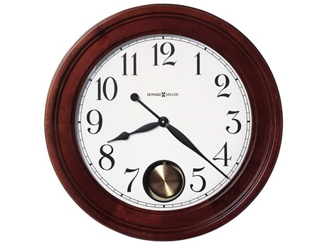 Howard Miller Griffith Windsor Cherry Oversized Gallery Wall Clock