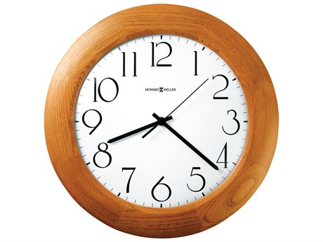 Howard Miller Santa Fe Champagne Oak Wall Clock